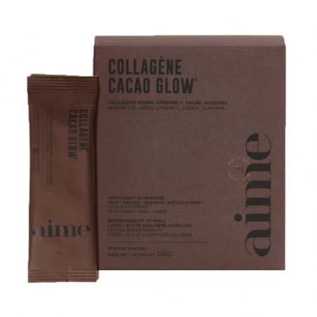 Collagène Cacao Glow d'aime type 1 - Collagène Hydrolysé